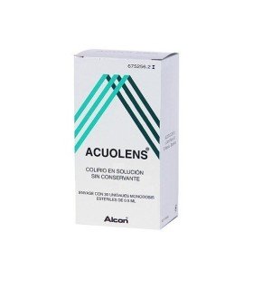 ACUOLENS COLIRIO 30 MONODOSIS