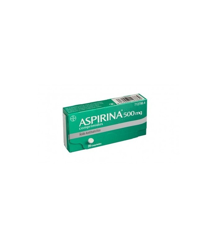 ASPIRINA 500 MG 20 COMPRIMIDOS