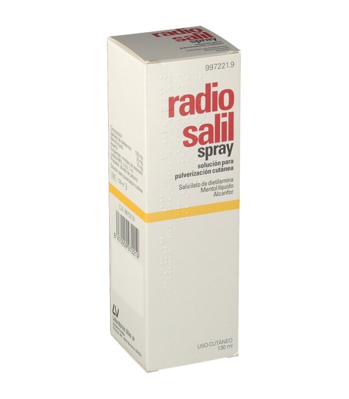 RADIO SALIL SPRAY 130 ML SOLUCIÓN PARA PULVERIZACIÓN CUTÁNEA