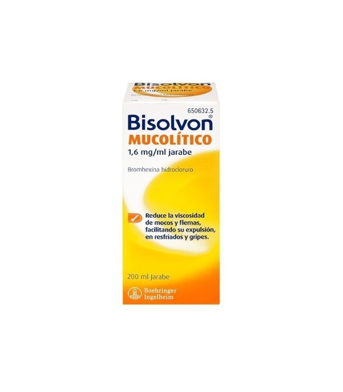 BISOLVON MUCOLITICO 1.6 MG/ML JARABE 200 ML