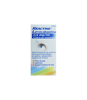 REACTINE COLIRIO 0.5 MG/ML 4 ML