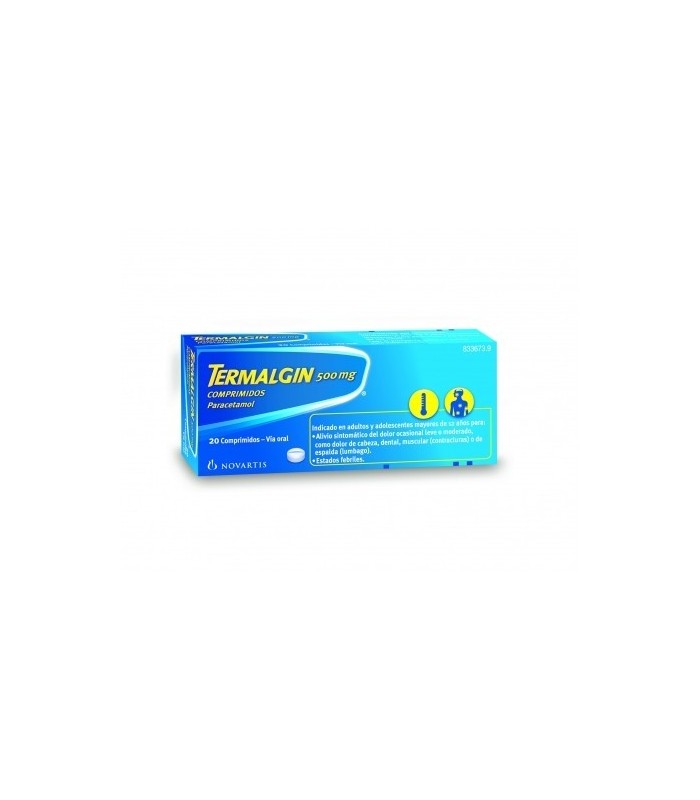 TERMALGIN 500 MG 20 COMPRIMIDOS