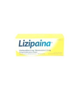 LIZIPAINA COMPRIMIDOS PARA CHUPAR 20 C