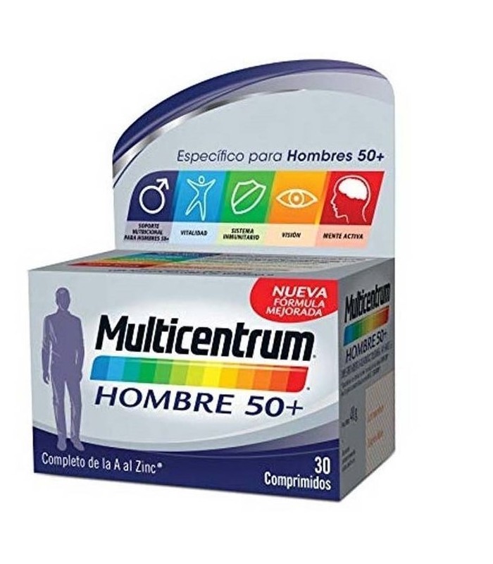 MULTICENTRUM HOMBRE 50+ 30 COMPRIMIDOS