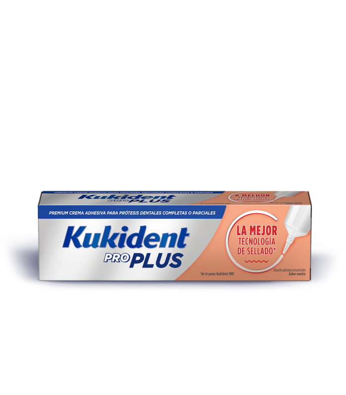 KUKIDENT PROPLUS CREMA ADHESIVA PREMIUM LA MEJOR TECNOLOGÍA DE SELLADO 57G