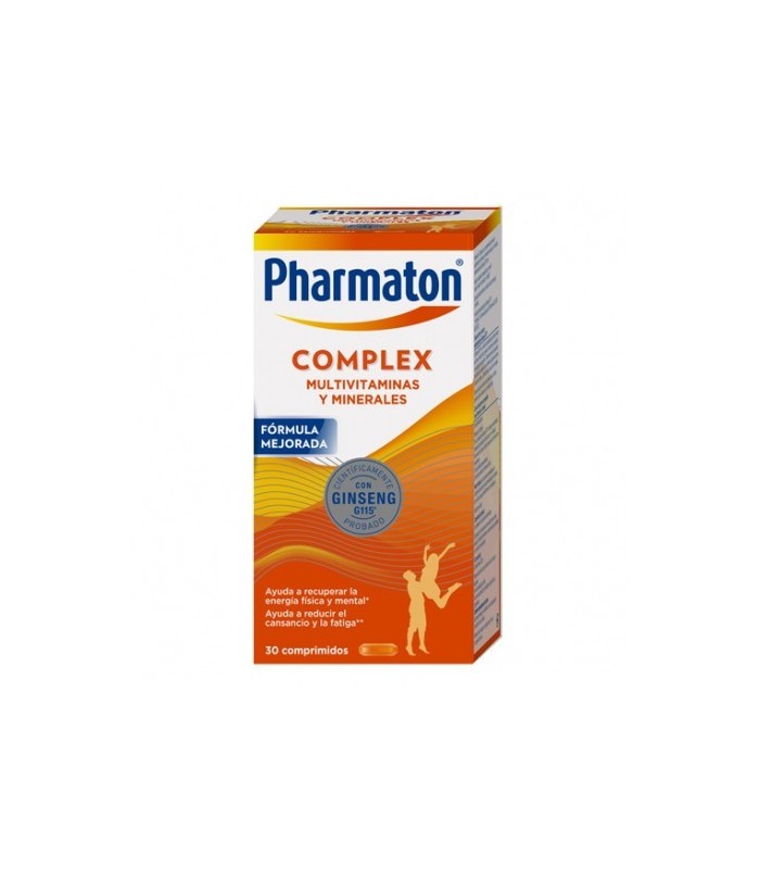 PHARMATON COMPLEX MULTIVITAMINAS Y MINERALES 30 COMPRIMIDOS