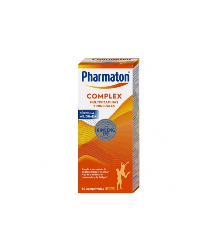 PHARMATON COMPLEX MULTIVITAMINAS Y MINERALES  60 COMPRIMIDOS