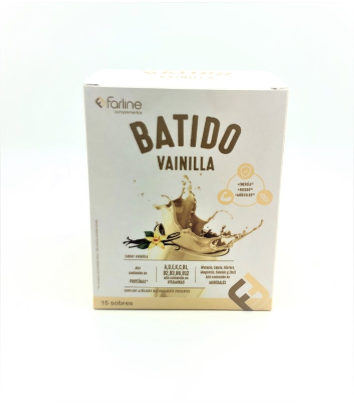 BATIDOS VAINILLA FARLINE 15 SOBRES