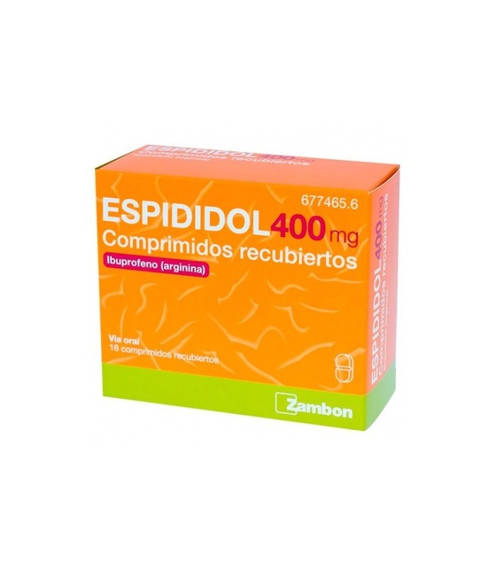 ESPIDIDOL 400 MG 18 COMPRIMIDOS RECUBIERTOS