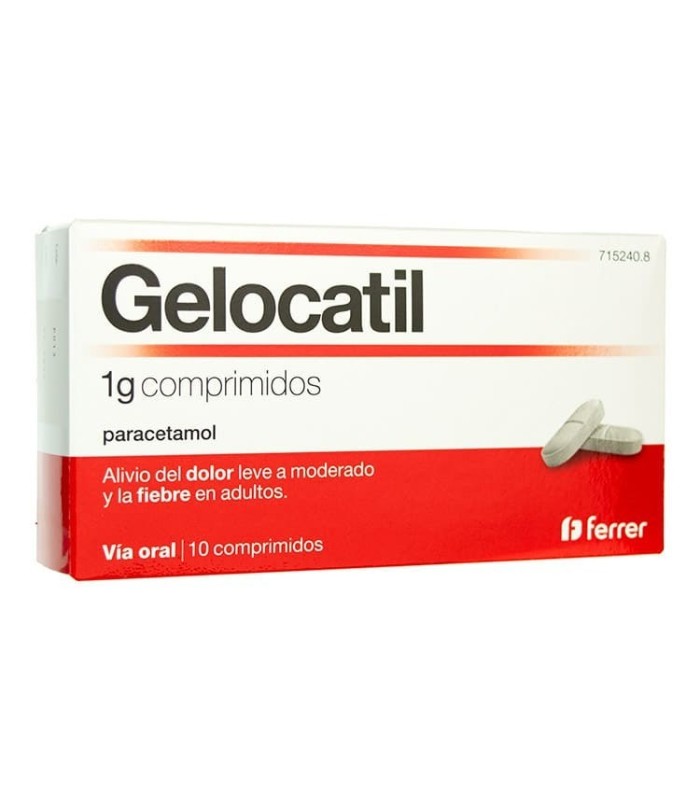 GELOCATIL 1G 10 COMPRIMIDOS