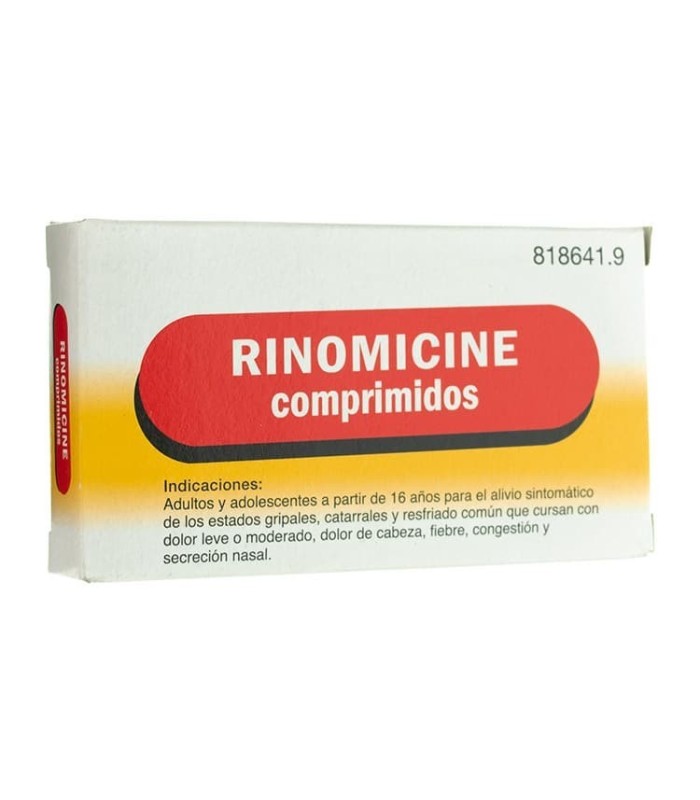 RINOMICINE 10 COMPRIMIDOS