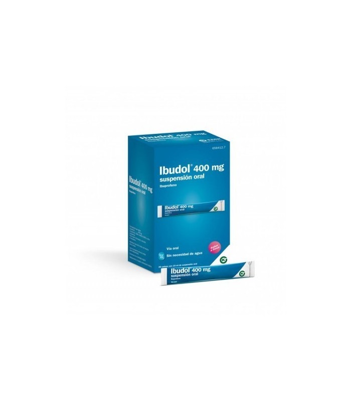 IBUDOL 400 MG 20 SOBRES SUSPENSIÓN ORAL