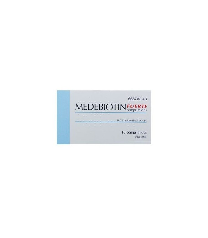 MEDEBIOTIN FUERTE COMPRIMIDOS 40C