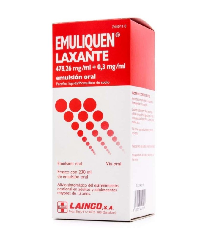 EMULIQUEN LAXANTE EMULSIÓN ORAL 230 ML