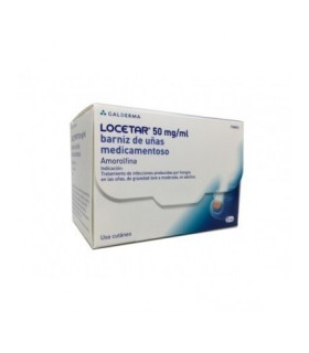 LOCETAR 50 MG/ML BARNIZ DE UÑAS MEDICAMENTOSO