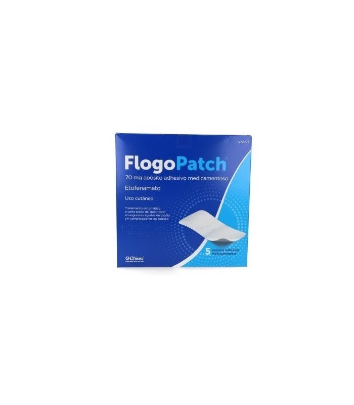 FLOGOPATCH 70 MG APÓSITO ADHESIVO MEDICAMENTOSO 5 APÓSITOS