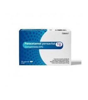 PARACETAMOL PENSAVITAL 1 G 10 COMPRIMIDOS EFG