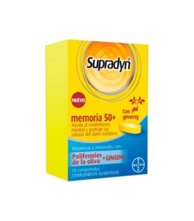 SUPRADYN MEMORIA 50+ 30 COMPRIMIDOS