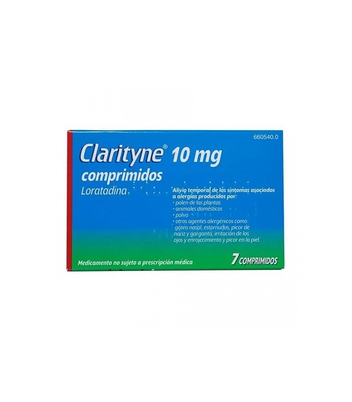 CLARITYNE 10 MG 7 COMPRIMIDOS