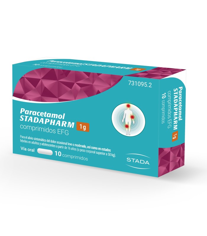 PARACETAMOL STADAPHARM 1G 20 COMPRIMIDOS