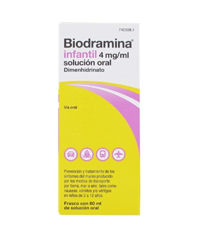 BIODRAMINA INFANTIL 4 MG/ML 60 ML