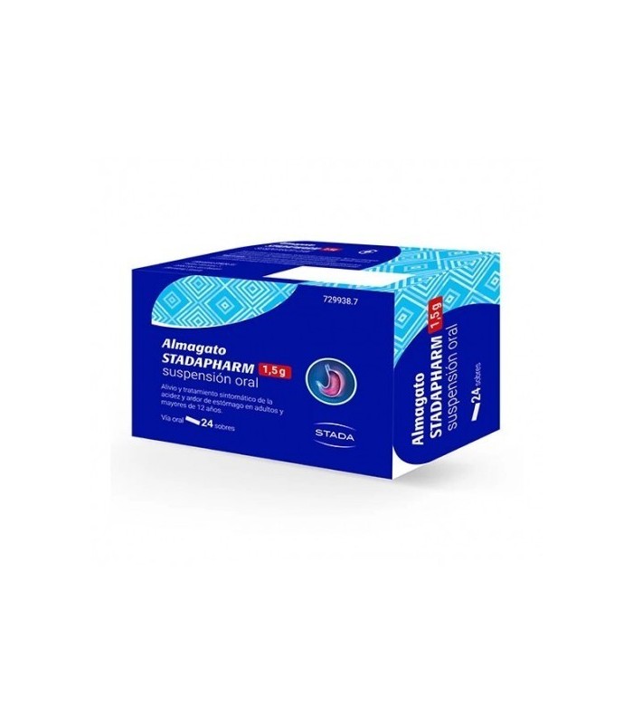 ALMAGATO STADAPHARM 1.5G SUSPENSIÓN ORAL 24 SOBRES