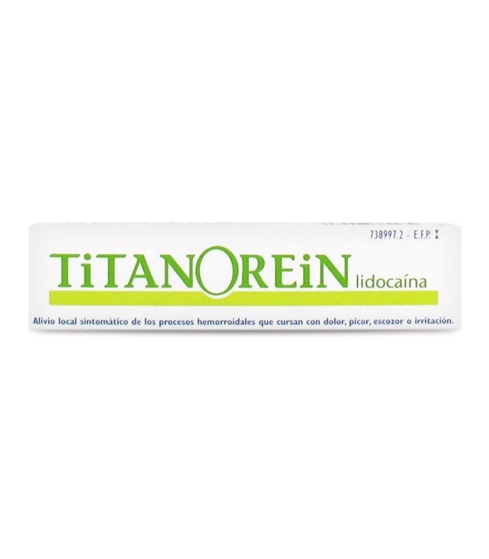 TITANOREIN LIDOCAINA 20 G CREMA RECTAL