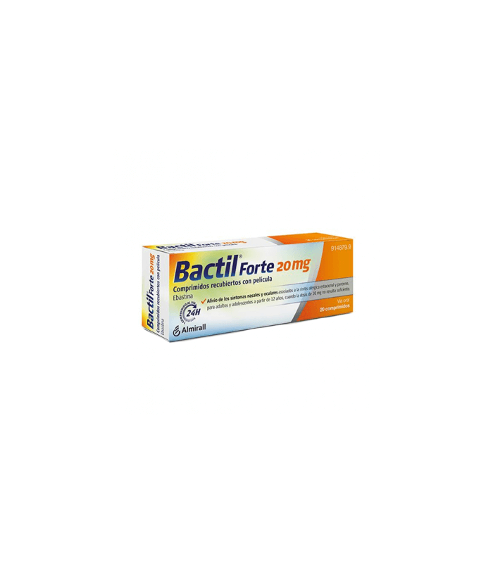 BACTIL FORTE 20 MG 20 COMPRIMIDOS