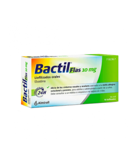 BACTIL FLAS 10 MG 10 LIOFILIZADOS ORALES