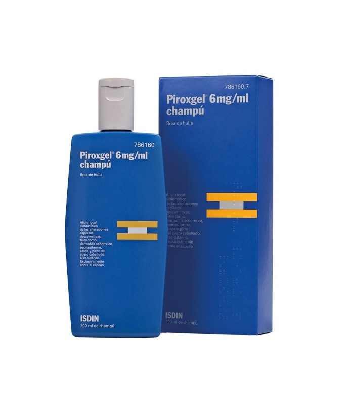 PIROXGEL 6 MG/ML CHAMPÚ 200 ML