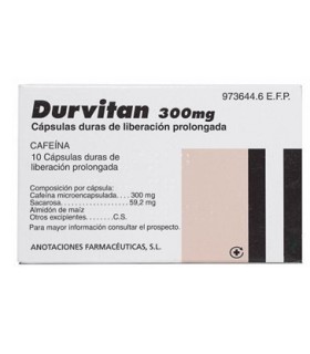 DURVITAN CÁPSULAS DURAS DE LIBERACIÓN PROLONGADA 10 CÁPSULAS