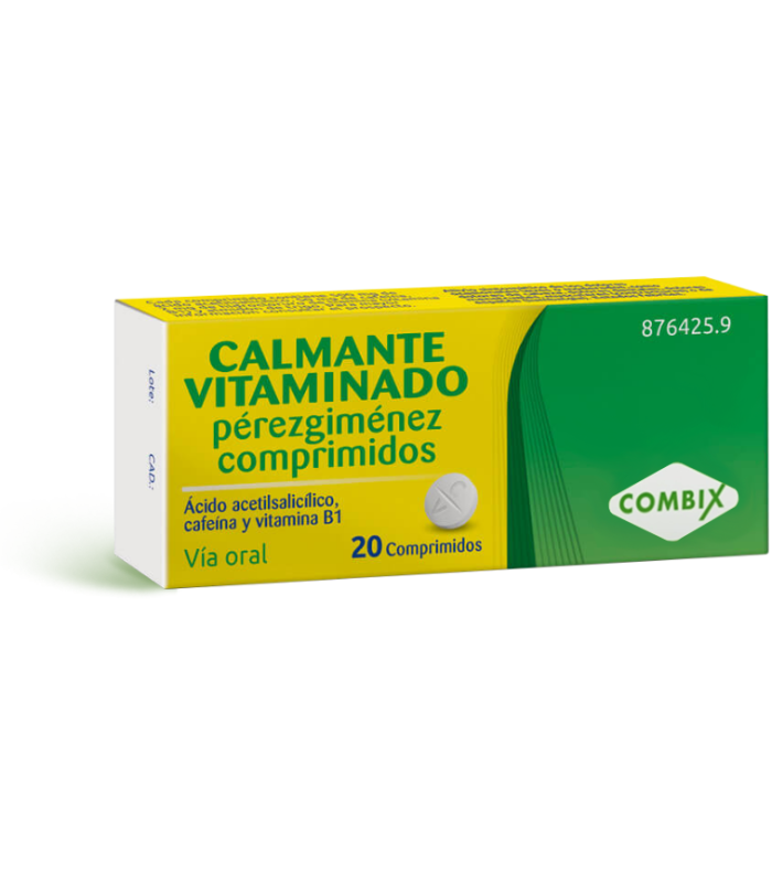 CALMANTE VITAMINADO 20 COMPRIMIDOS