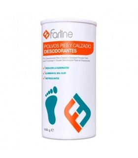 POLVOS DESODORANTES FARLINE PIES Y CALZADO 100 G