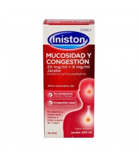 INISTON MUCOSIDAD Y CONGESTION JARABE 200 ML
