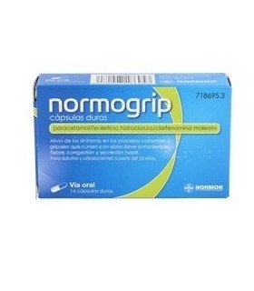 NORMOGRIP 14 CÁPSULAS DURAS