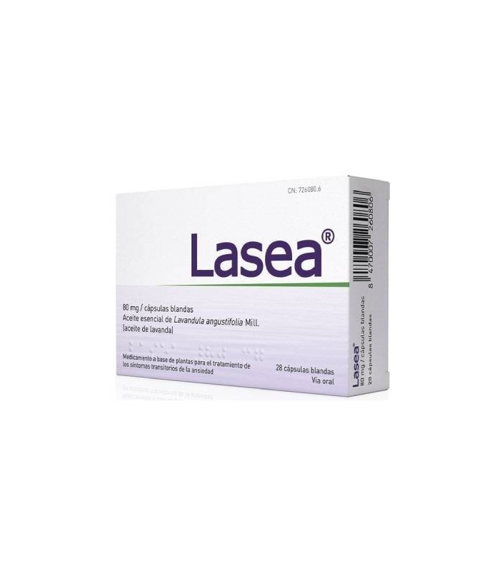 LASEA 80 MG 28 CÁSPSULAS BLANDAS