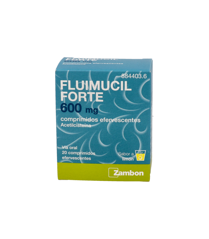 FLUIMUCIL FORTE 600 MG 20 COMPRIMIDOS EFERVESCENTES