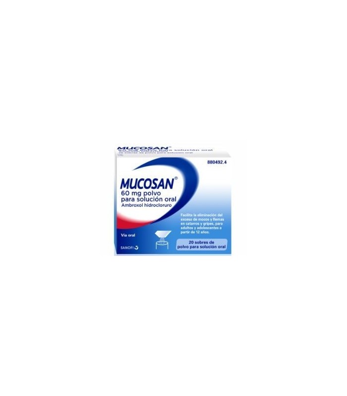 MUCOSAN 60 MG 20 SOBRES