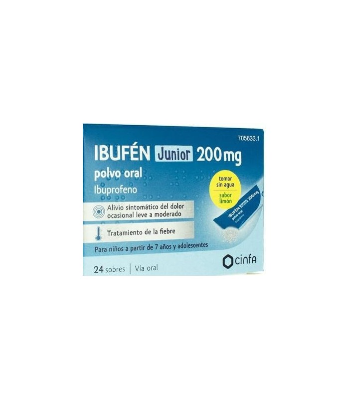 IBUFÉN JUNIOR 200 MG 24 SOBRES