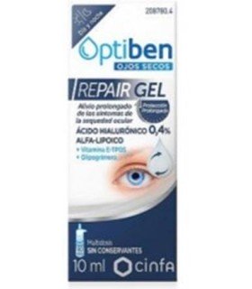 OPTIBEN OJOS SECOS REPAIR GEL MULTIDOSIS 10 ML