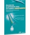 GAVISCON SUSPENSIÓN ORAL 24 SOBRES SABOR MENTA