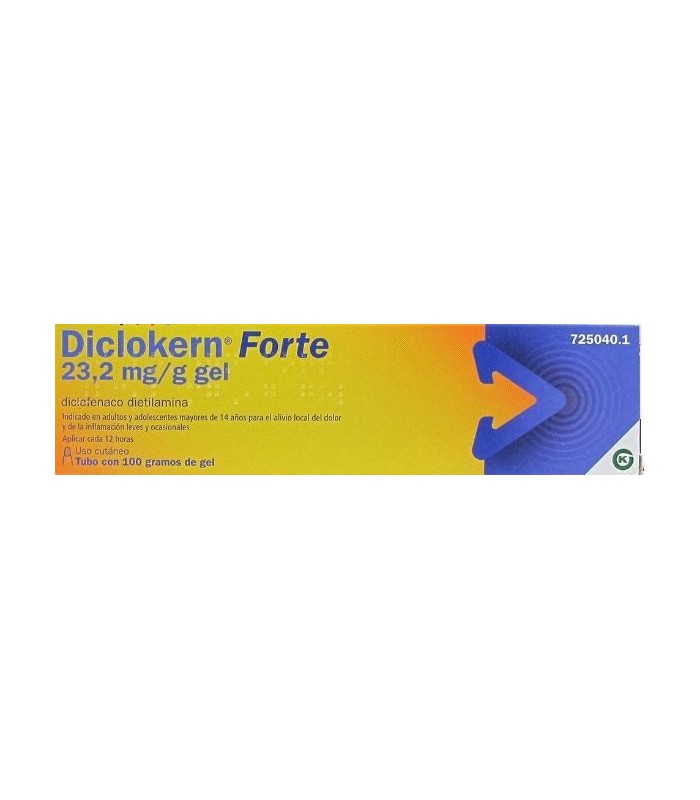 DICLOKERN FORTE 23.2 MG/G GEL 100 GRAMOS