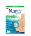 Nexcare™ Flexible Comfort Ultra Stretch Tiras Surtidas, paquete de 30 unidades