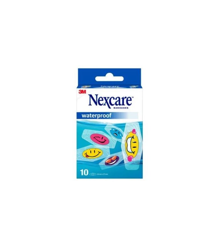 Nexcare™ Tiras impermeables, 26 mm x 57 mm, paquete de 10 unidades