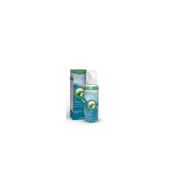 NORMOMAR SPRAY AGUA MARINA HIPERTÓNICA CON ALOE VERA Y EUCALIPTO 120 ML