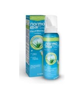 NORMOMAR SPRAY AGUA MARINA ISOTÓNICA ALOE VERA Y ÁCIDO HIALURÓNICO 120 ML