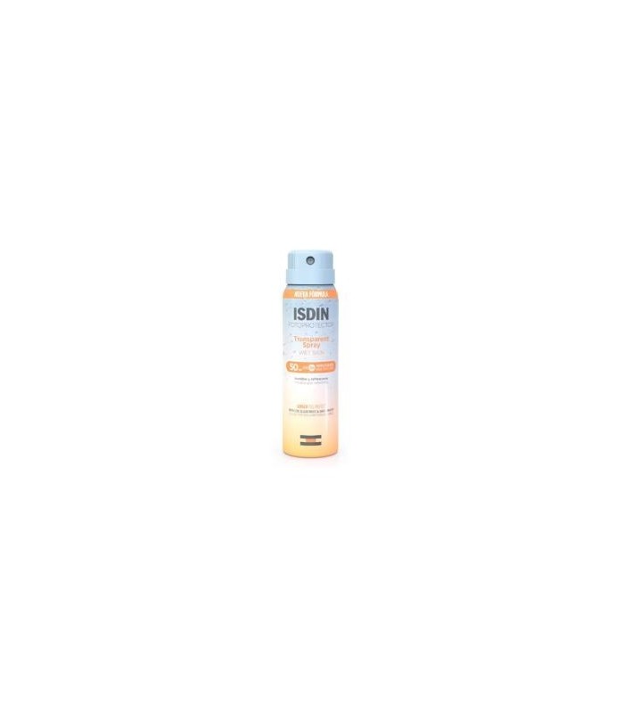 FOTOPROTECTOR ISDIN TRANSPARENT SPRAY WET SKIN 50 SPF 100 ML