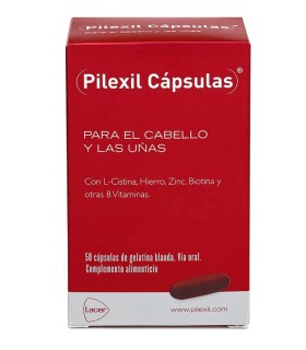 PILEXIL CÁPSULAS PARA EL CABELLO Y LAS UÑAS 50 CÁPSULAS