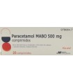 PARACETAMOL MABO 500 MG 20 COMPRIMIDOS