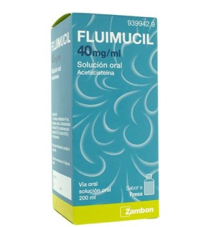 FLUIMUCIL 40 MG/ML SOLUCIÓN ORAL 200 ML